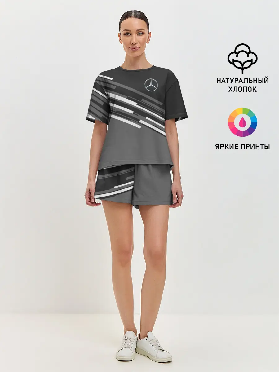 Женская пижама с шортами / MERCEDES BENZ SPORT