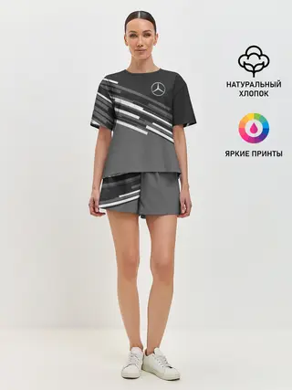 Женская пижама с шортами / MERCEDES BENZ SPORT