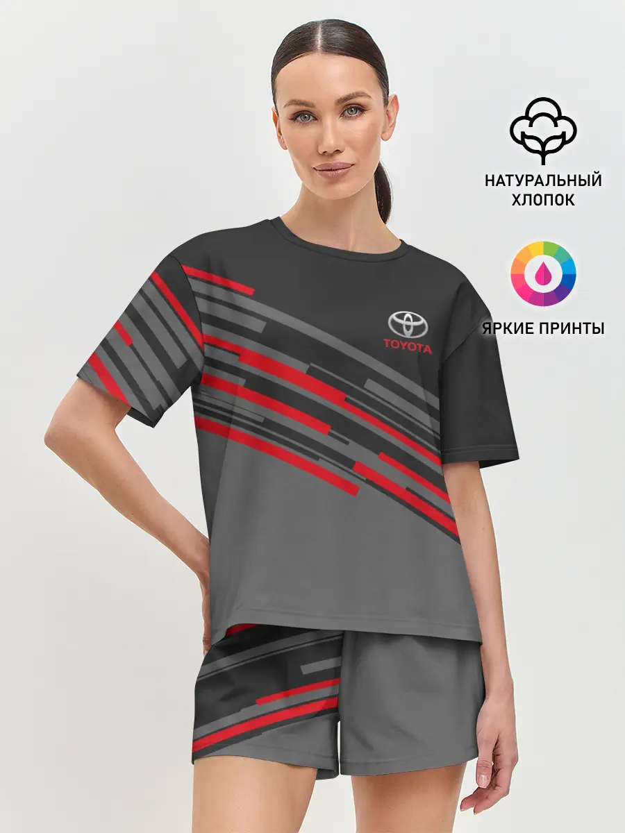 Женская пижама с шортами / TOYOTA | ТОЙОТА