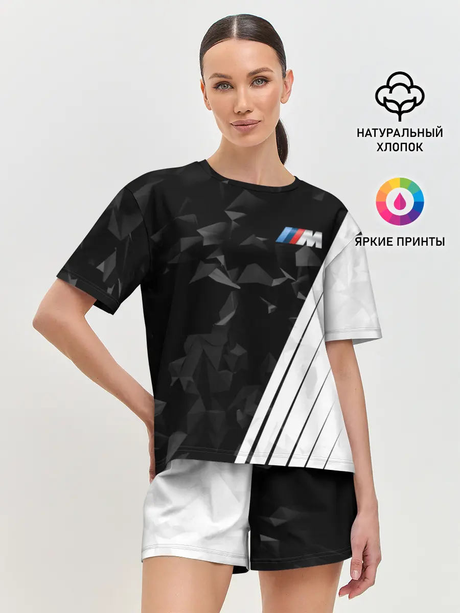 Женская пижама с шортами / BMW 2018 M Sport