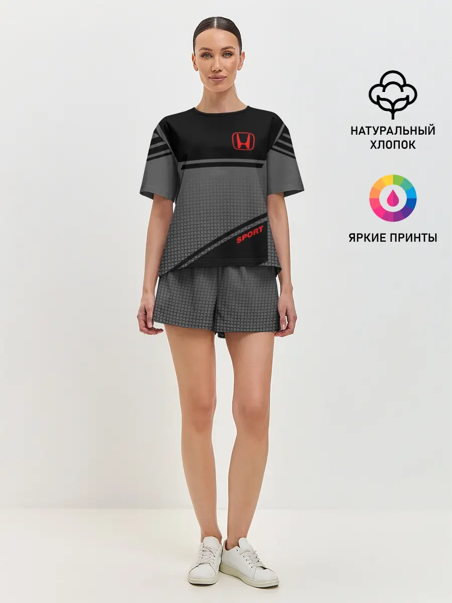 Женская пижама с шортами / HONDA SPORT