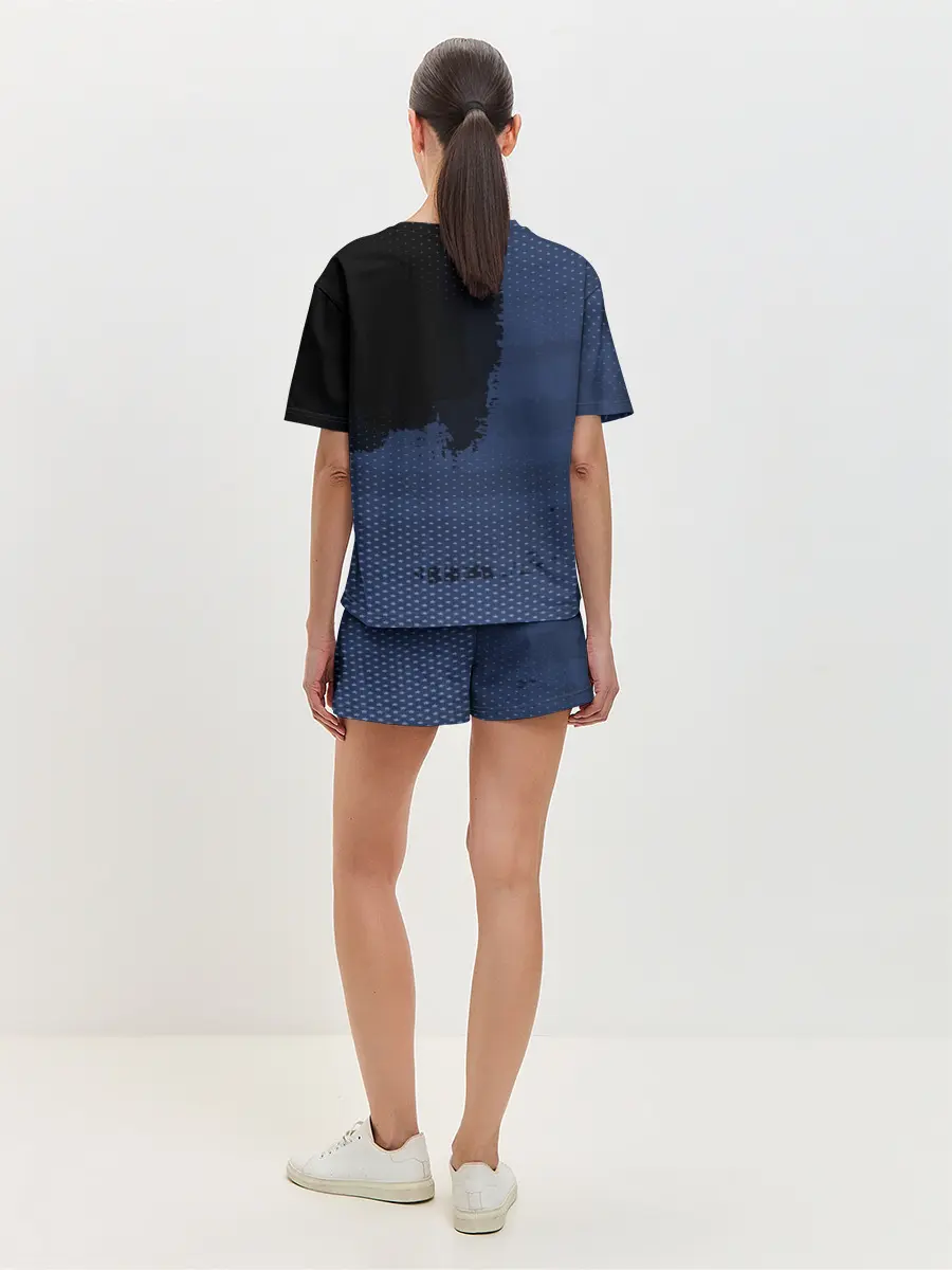 Женская пижама с шортами / Russia Sport 2018