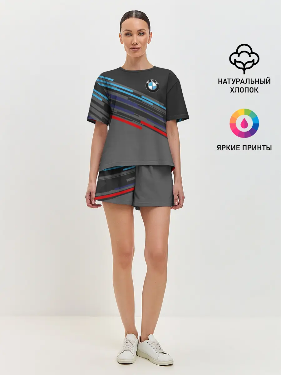 Женская пижама с шортами / BMW BRAND COLOR