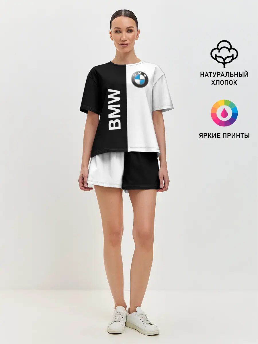 Женская пижама с шортами / BMW