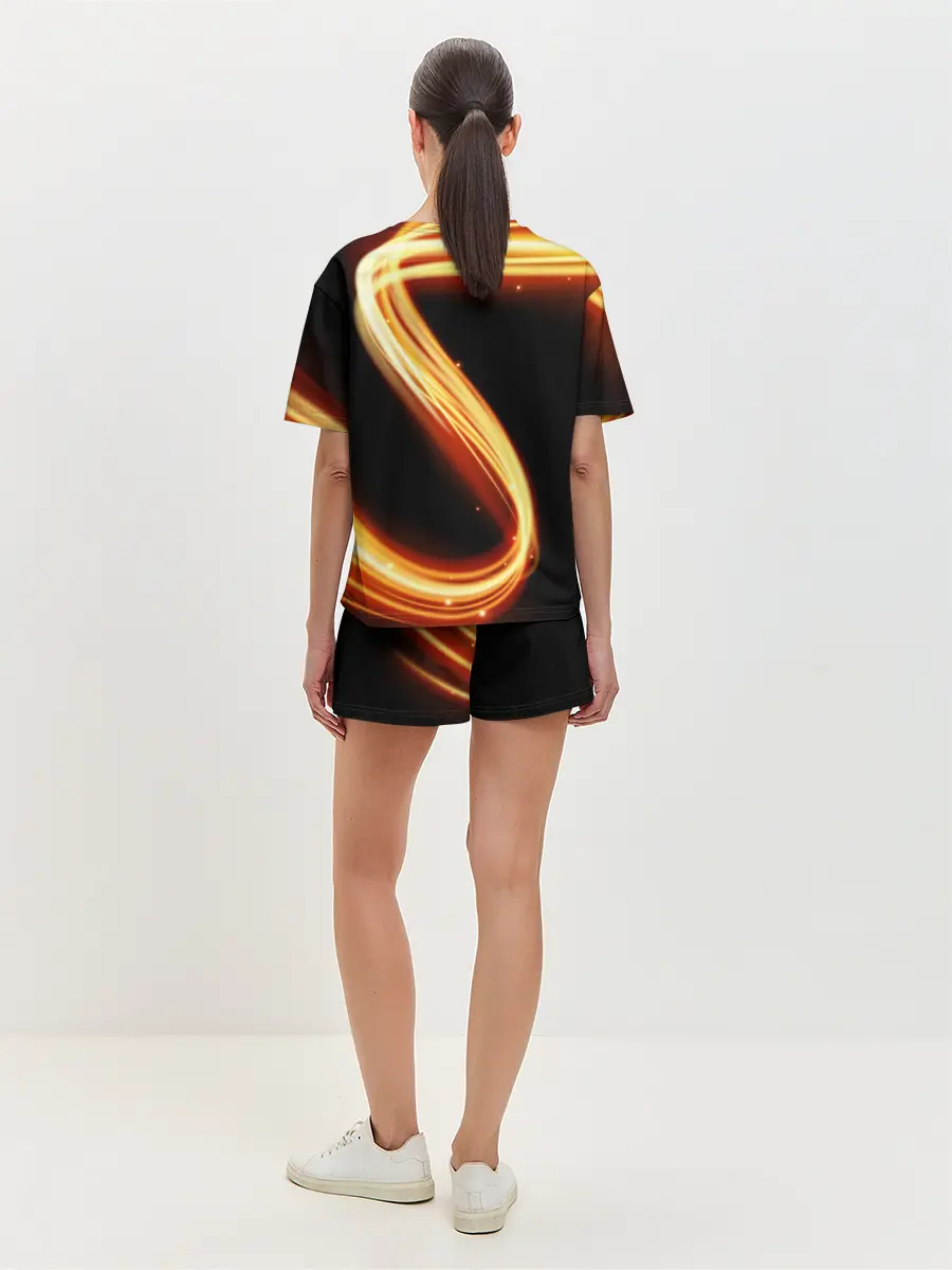 Женская пижама с шортами / Герб РФ collection line