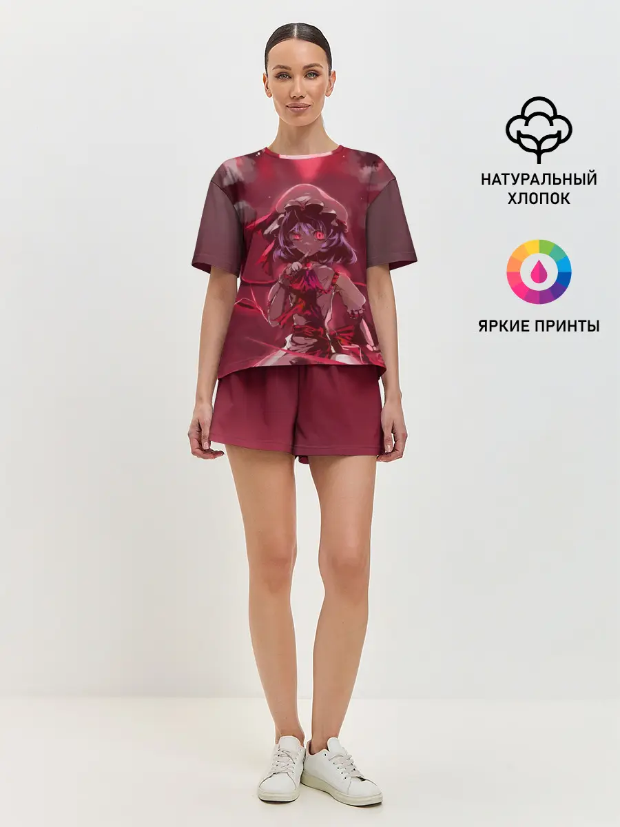 Женская пижама с шортами / Red Touhou