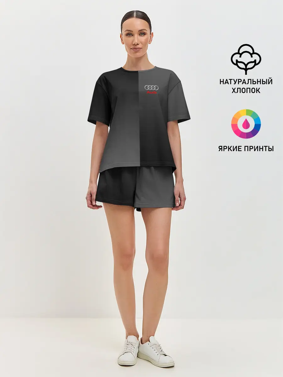 Женская пижама с шортами / AUDI SPORT