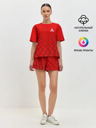 Женская пижама с шортами / Mitsubishi sport