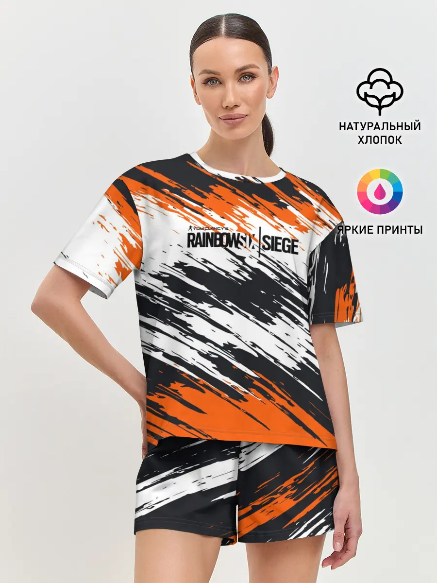 Женская пижама с шортами / Rainbow Six Siege