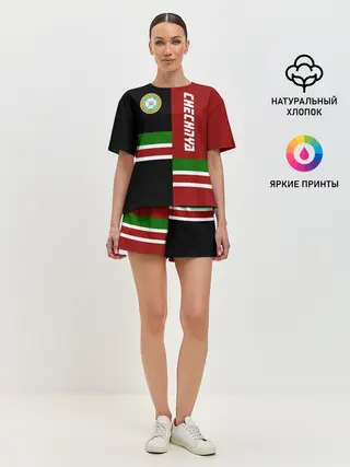 Женская пижама с шортами / CHECHNYA