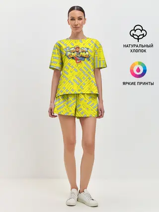 Женская пижама с шортами / Subway Surfers