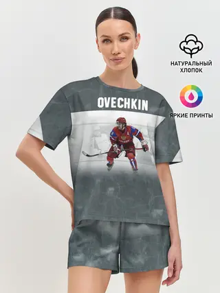 Женская пижама с шортами / Александр Овечкин