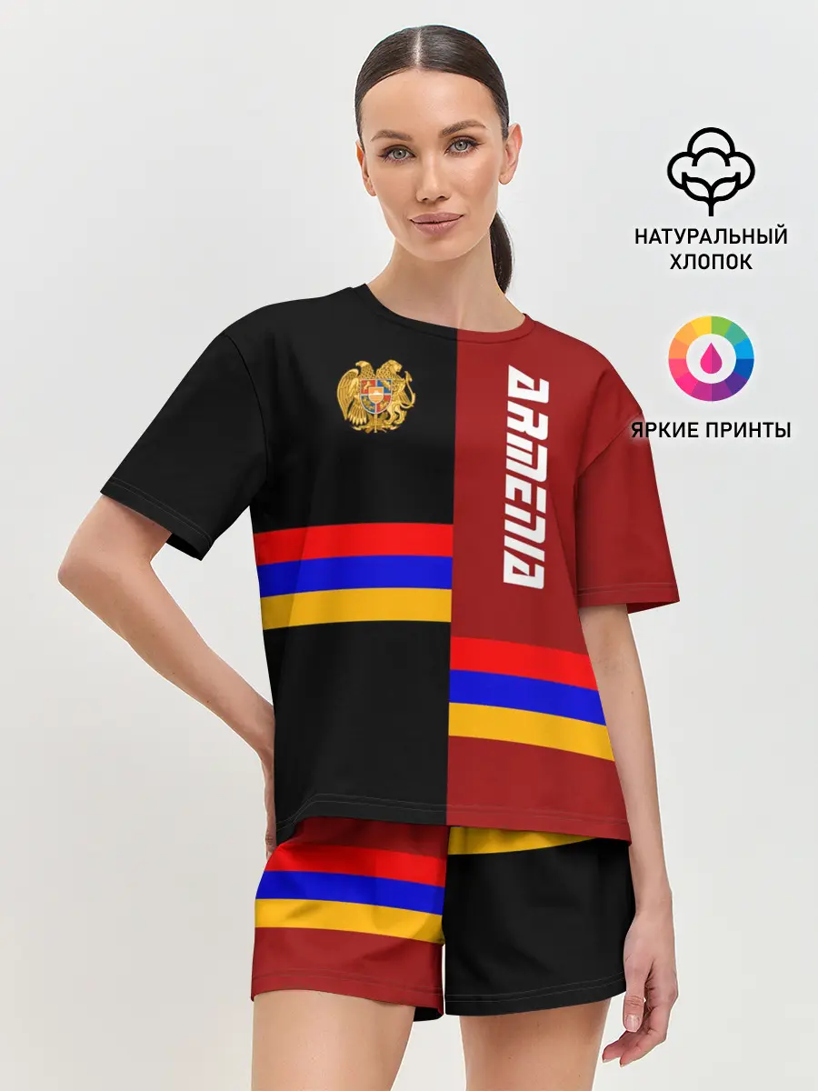 Женская пижама с шортами / ARMENIA