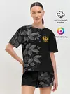 Женская пижама с шортами / Russia Pattern