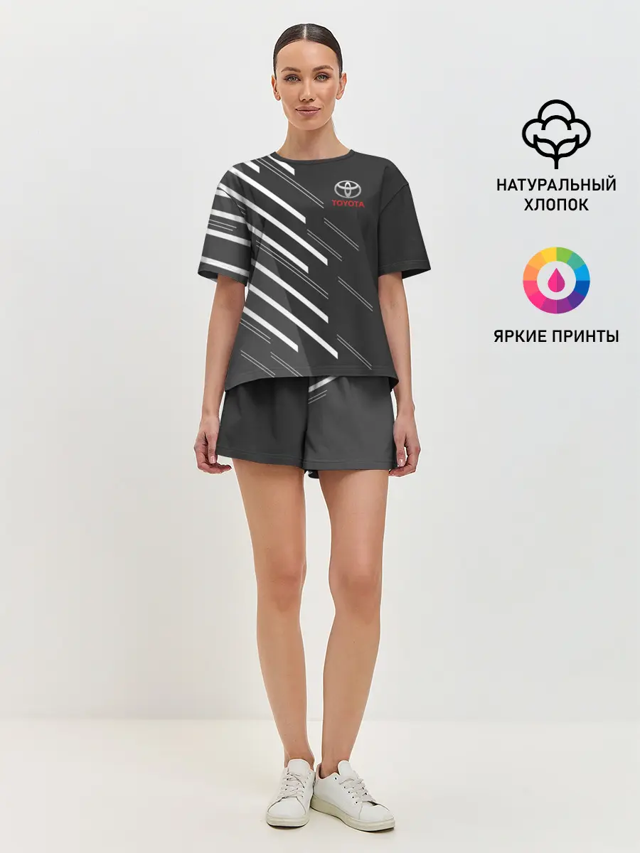 Женская пижама с шортами / TOYOTA SPORT