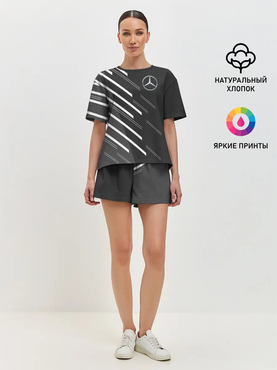 Женская пижама с шортами / MERCEDES BENZ SPORT