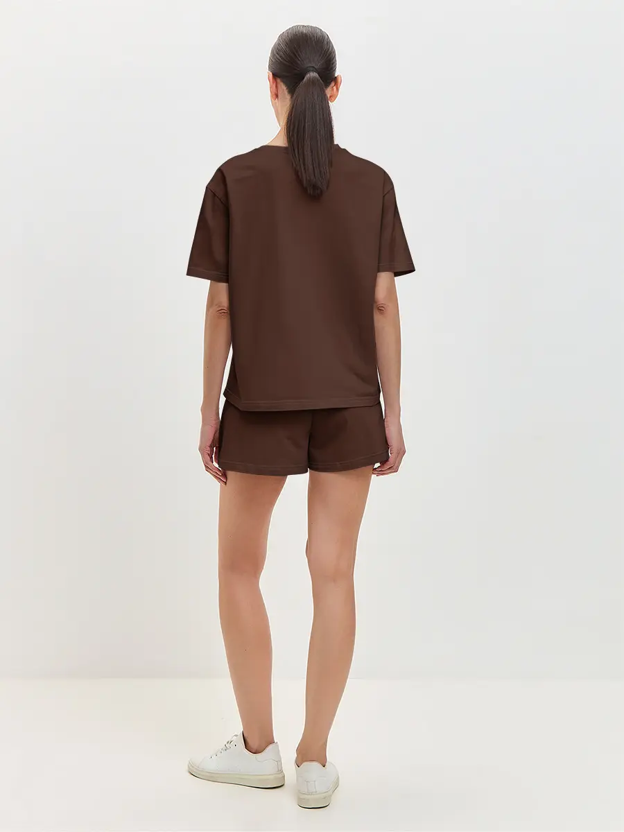 Женская пижама с шортами / котейки