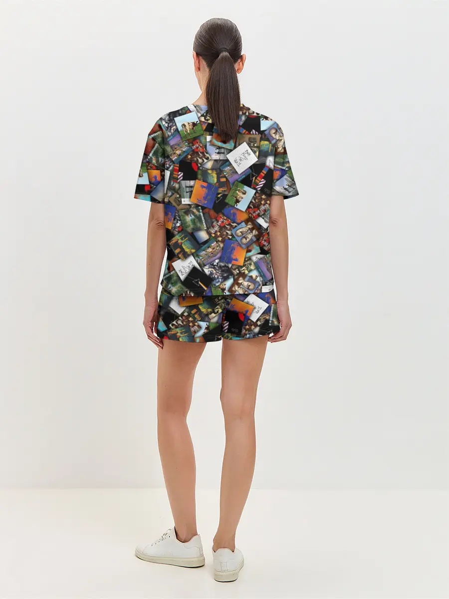 Женская пижама с шортами / Pink Floyd. Дискография