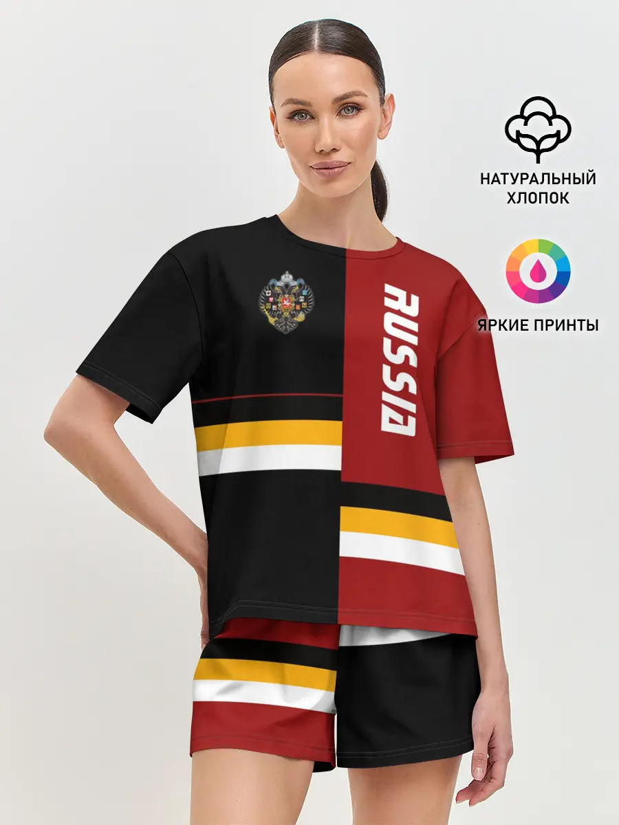 Женская пижама с шортами / Russia