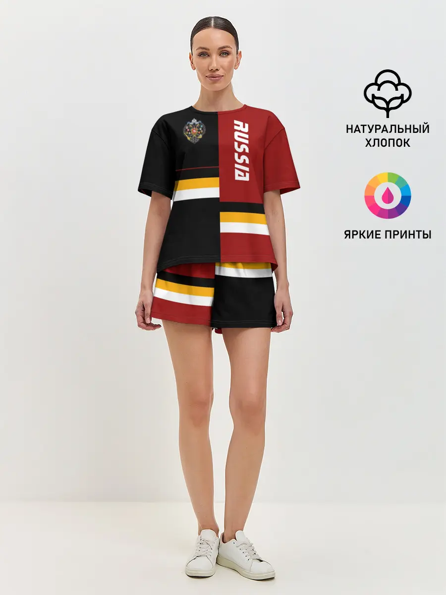 Женская пижама с шортами / Russia