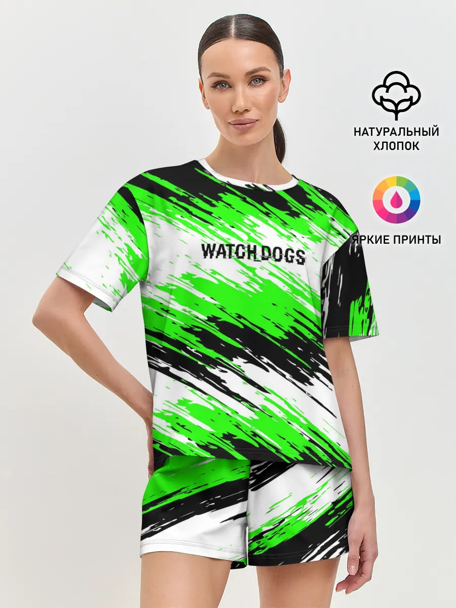 Женская пижама с шортами / Watch Dogs