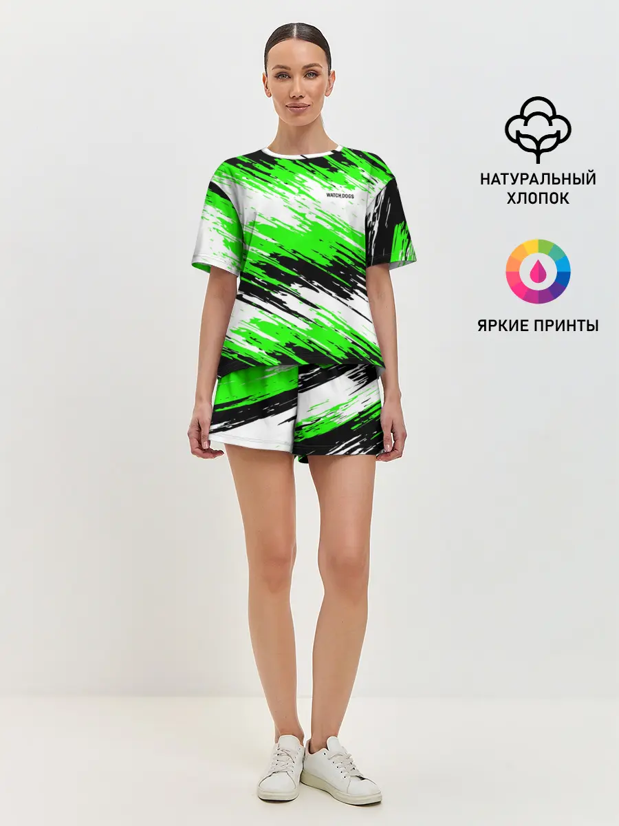 Женская пижама с шортами / Watch Dogs