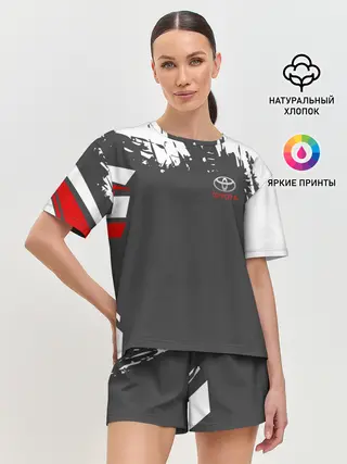 Женская пижама с шортами / TOYOTA SPORT