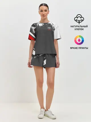Женская пижама с шортами / TOYOTA SPORT