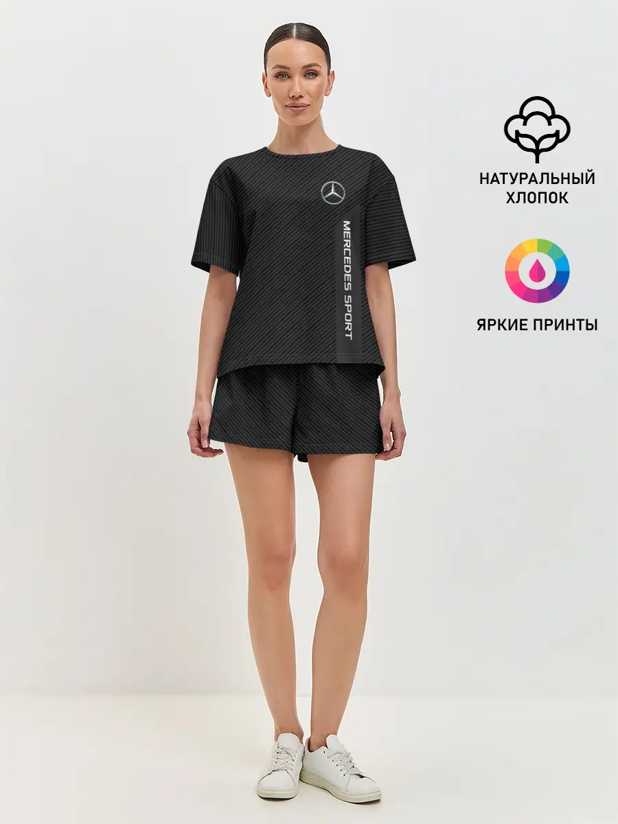 Женская пижама с шортами / MERCEDES BENZ SPORT