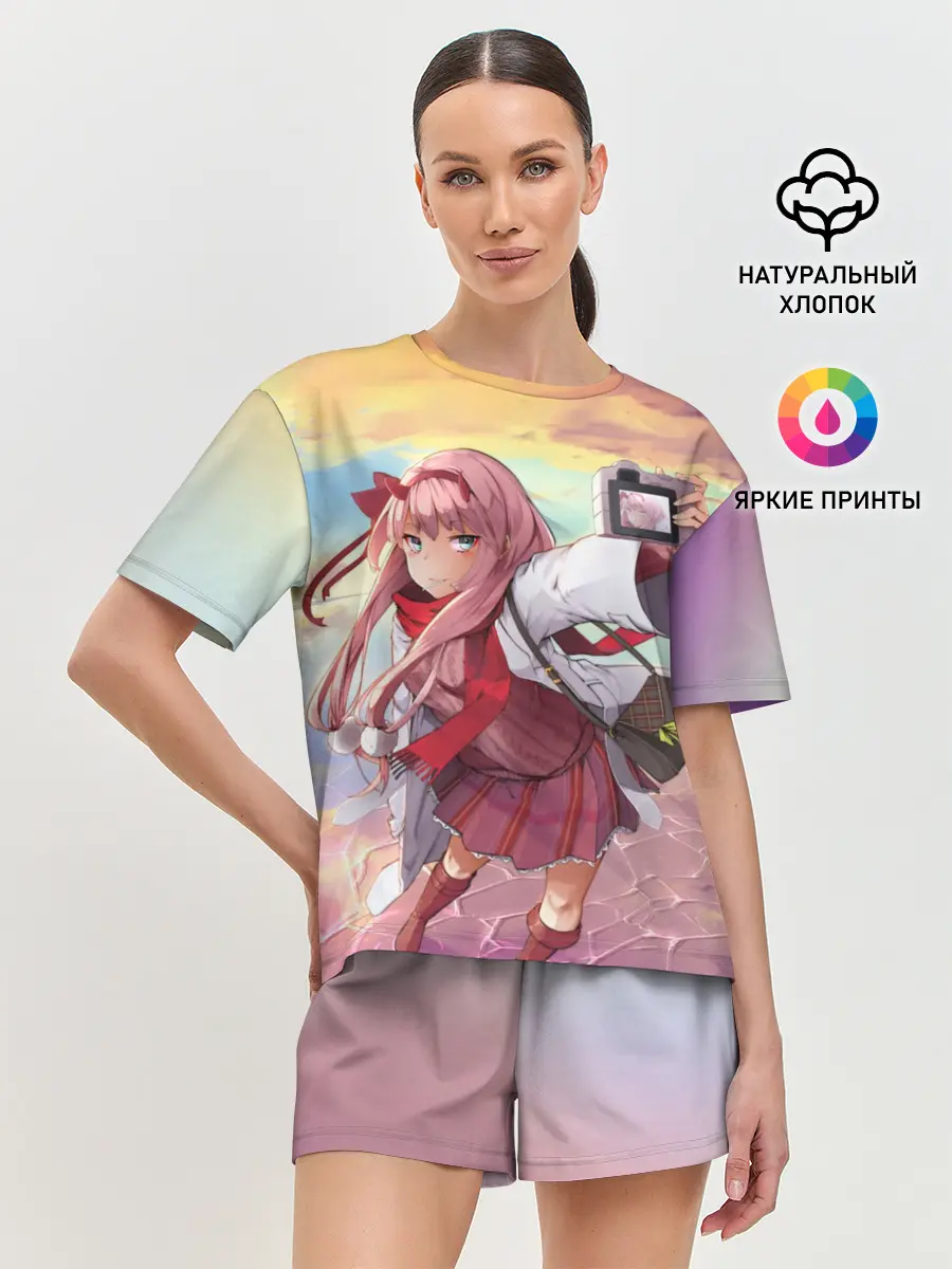 Женская пижама с шортами / Любимый во Франксе