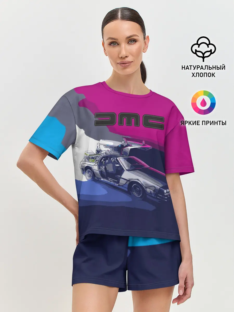 Женская пижама с шортами / DeLorean