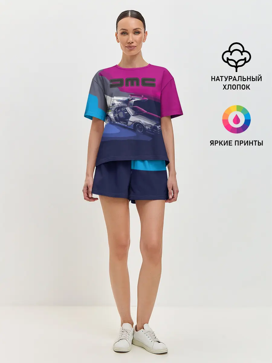 Женская пижама с шортами / DeLorean