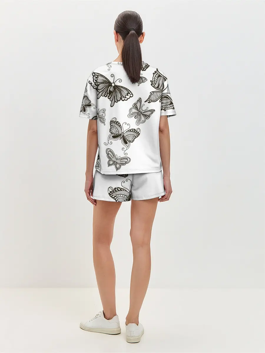 Женская пижама с шортами / Коллекция BOUDOIR