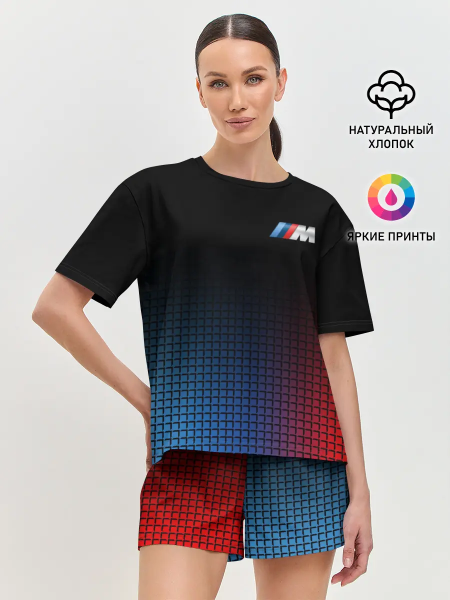 Женская пижама с шортами / BMW MOTORSPORT