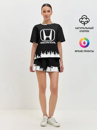 Женская пижама с шортами / Honda