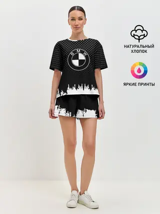 Женская пижама с шортами / Bmw