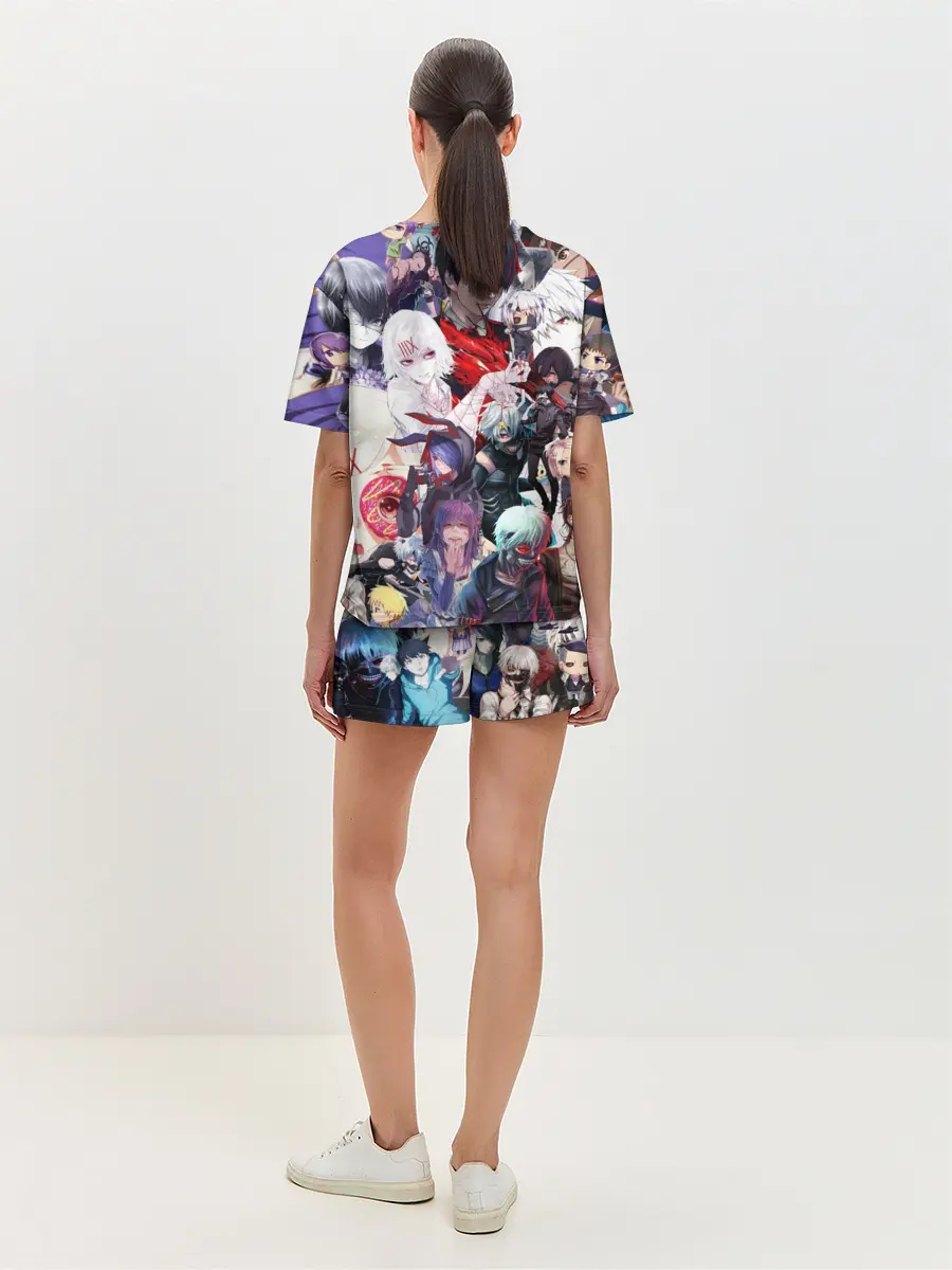 Женская пижама с шортами / Tokyo-Ghoul