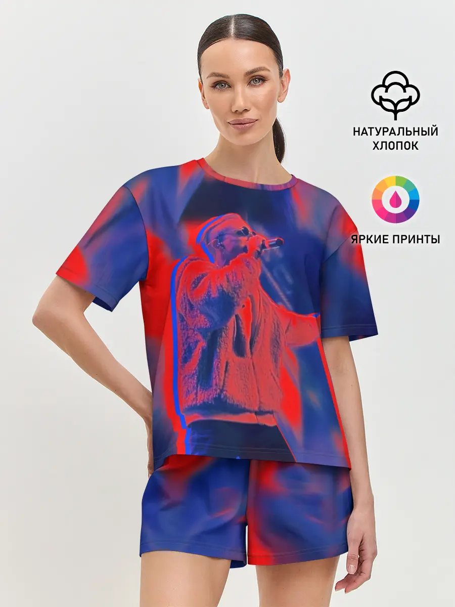 Женская пижама с шортами / T-Fest