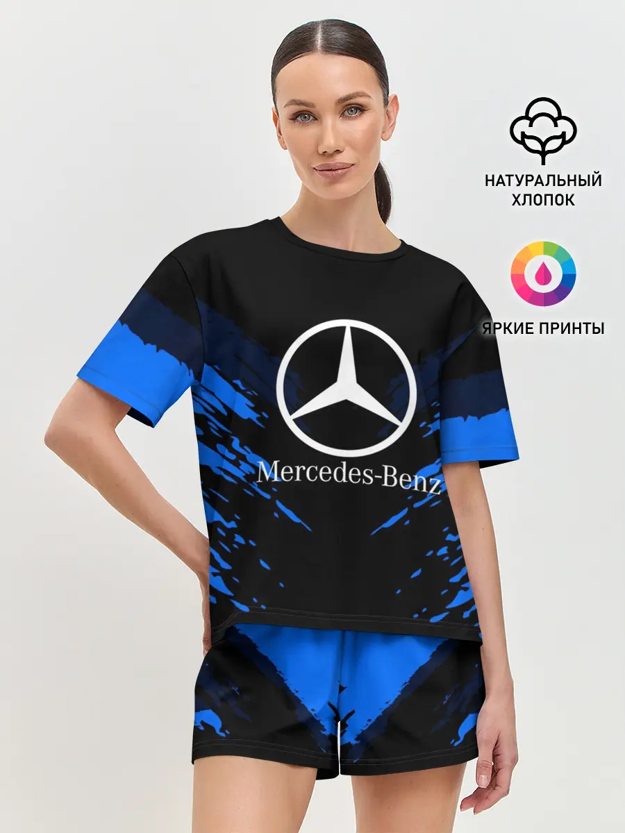 Женская пижама с шортами / MERCEDES-BENZ SPORT COLLECTION