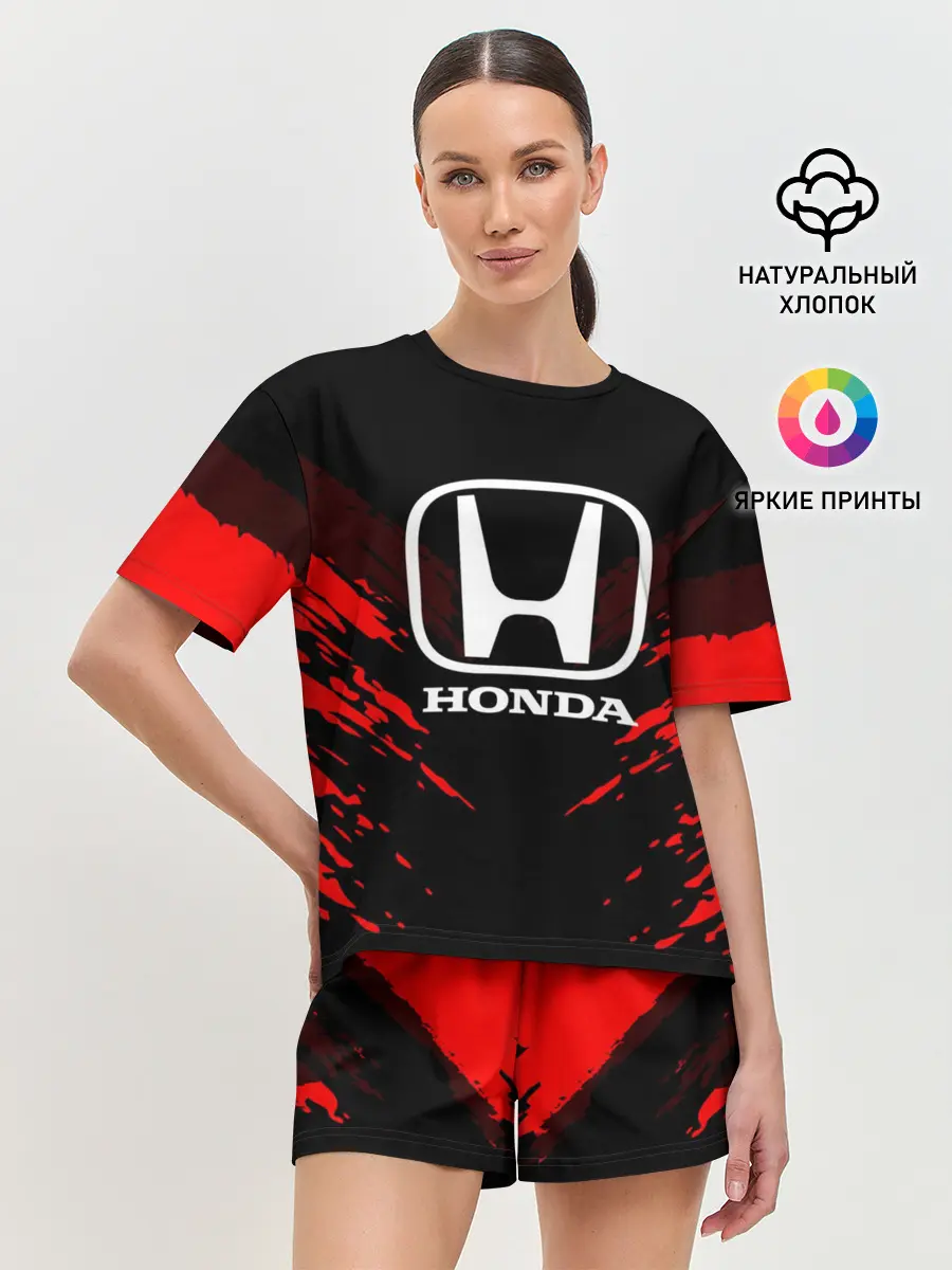 Женская пижама с шортами / HONDA SPORT COLLECTION
