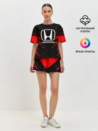 Женская пижама с шортами / HONDA SPORT COLLECTION