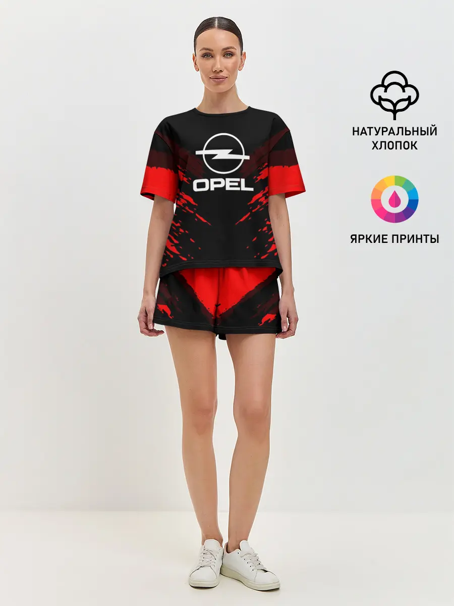 Женская пижама с шортами / OPEL SPORT COLLECTION