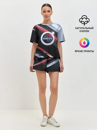 Женская пижама с шортами / VOLVO high speed collection