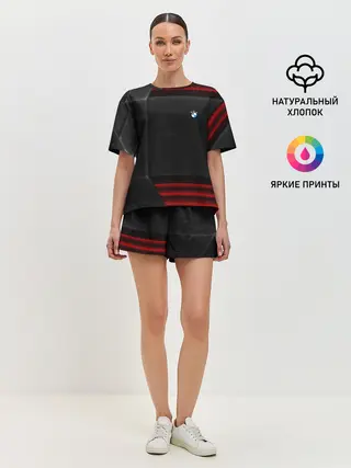 Женская пижама с шортами / BMW auto sport