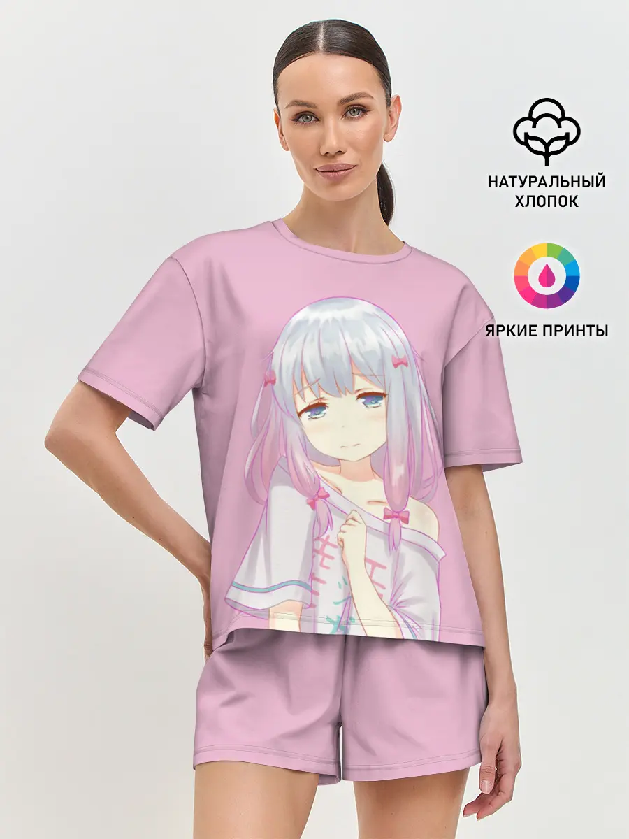 Женская пижама с шортами / Izumi