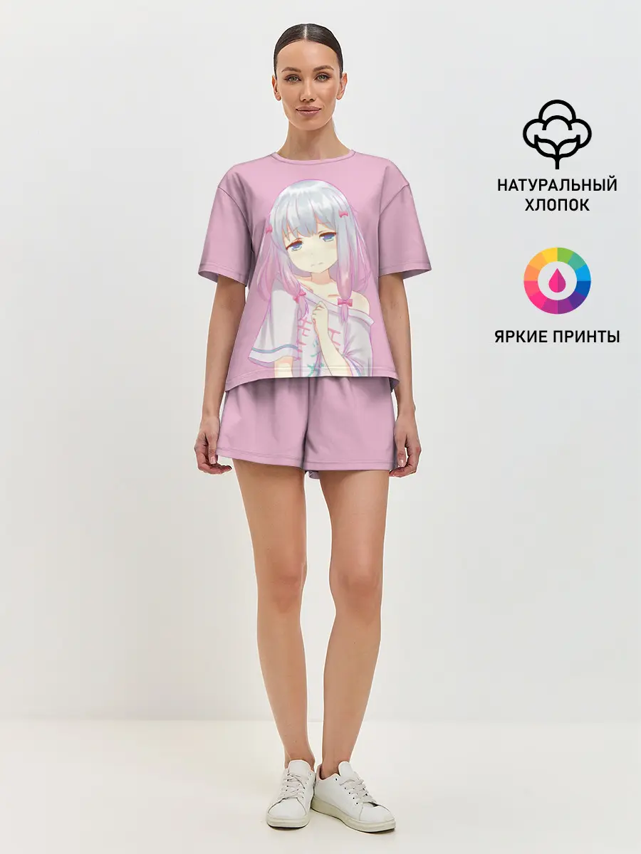 Женская пижама с шортами / Izumi