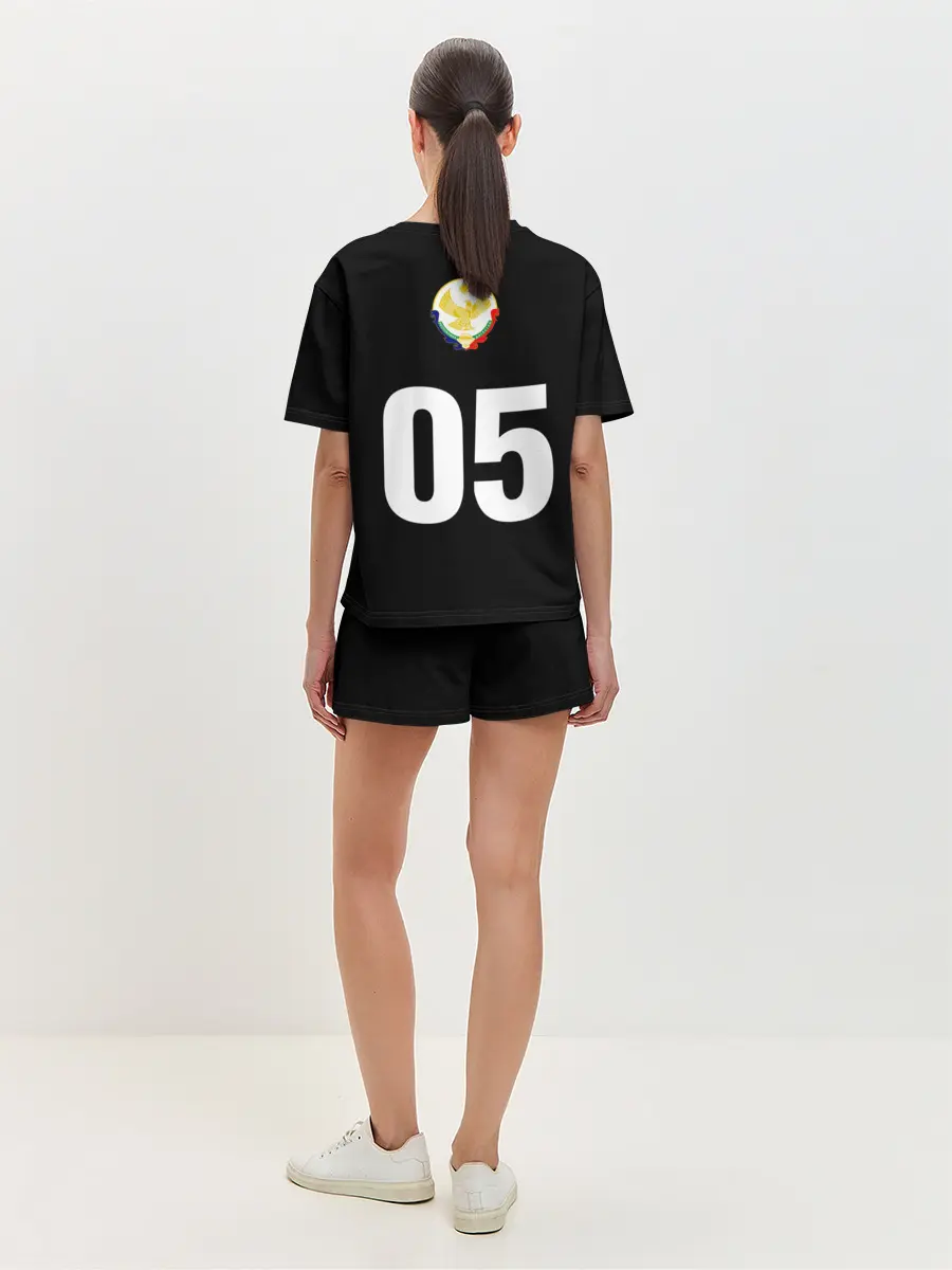 Женская пижама с шортами / Хабиб Нурмагамедов