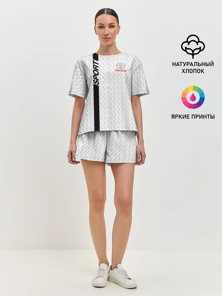 Женская пижама с шортами / TOYOTA SPORT