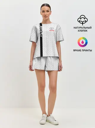 Женская пижама с шортами / TOYOTA SPORT
