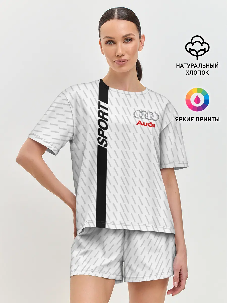 Женская пижама с шортами / AUDI SPORT
